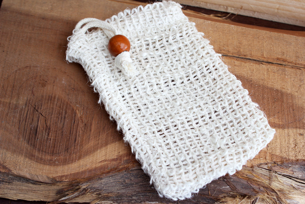 NATURAL SISAL SOAP SACK