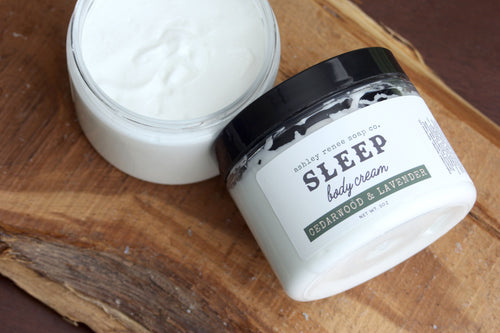 SLEEP - LAVENDER CEDARWOOD BODY CREAM